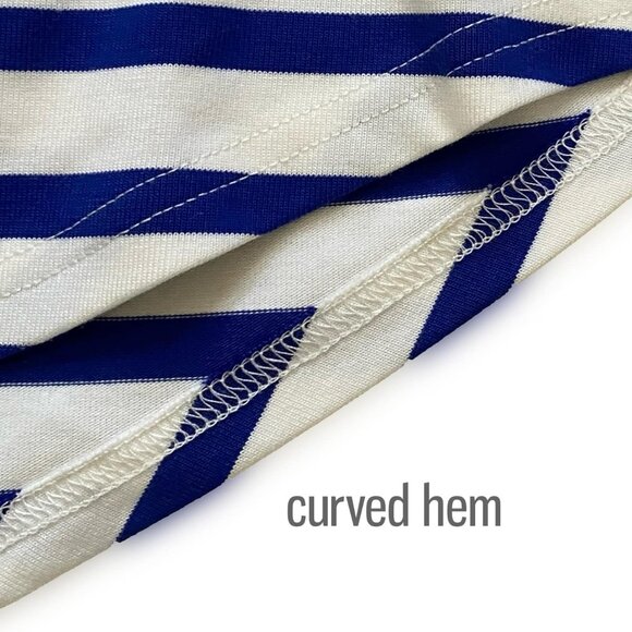 Vineyard Vines Striped Top OVERSIZED NEW - Picture 5 of 16